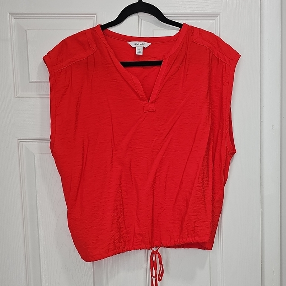 Nine West Tops - Nine West Red Blouse